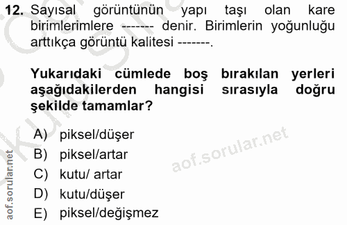 Soru 12