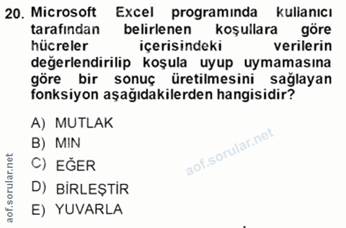 Soru 20