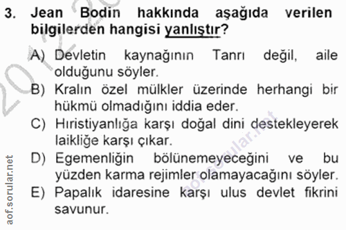 Soru 3