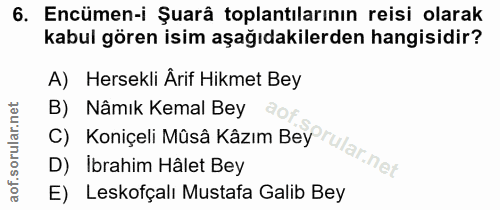 Soru 6