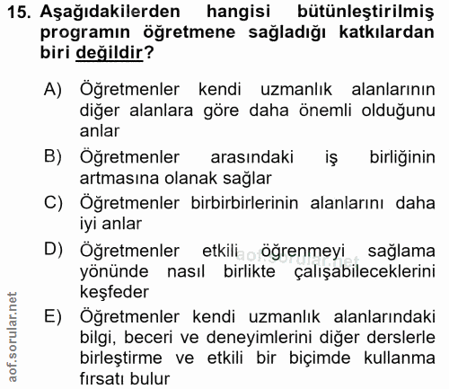 Soru 15