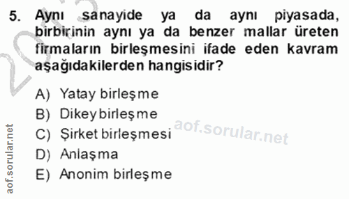 Soru 5
