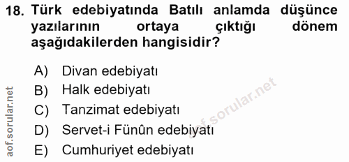 Soru 18