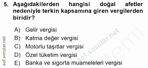 Soru 5