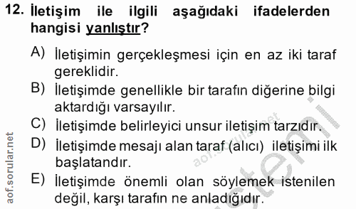 Soru 12
