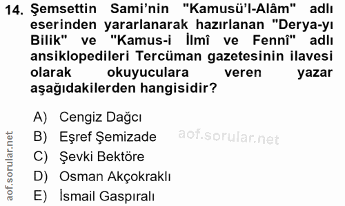 Soru 14