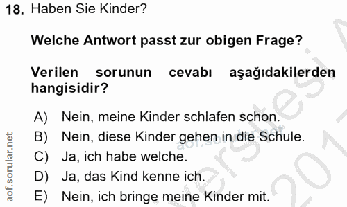 Soru 18