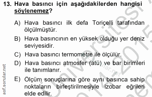 Soru 13