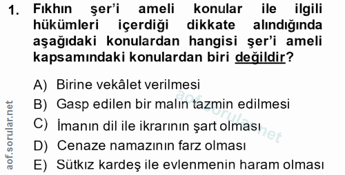 Soru 1