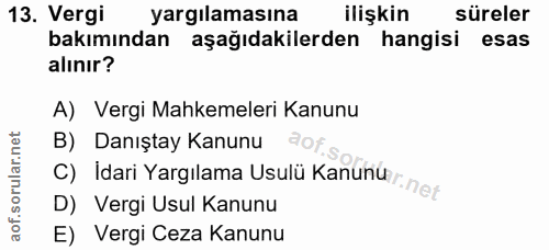 Soru 13