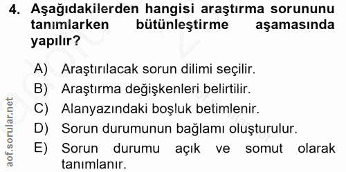 Soru 4