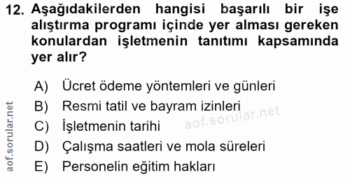 Soru 12