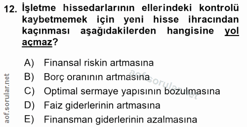 Soru 12