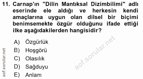 Soru 11