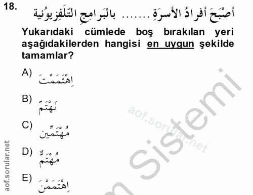 Soru 18