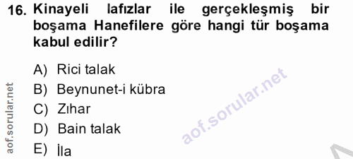 Soru 16