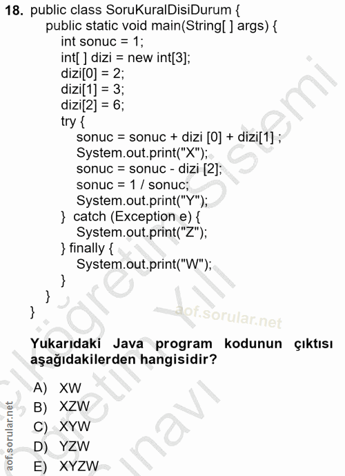 Soru 18