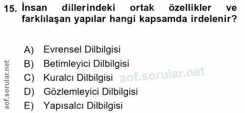 Soru 15