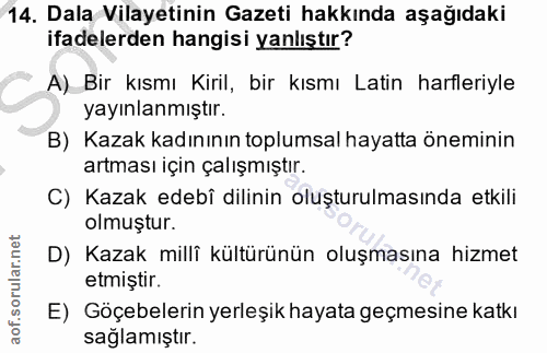 Soru 14
