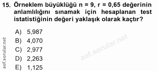 Soru 15