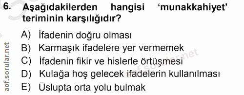 Soru 6