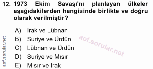 Soru 12