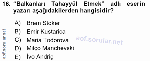 Soru 16