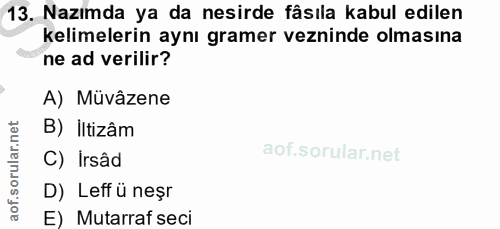 Soru 13