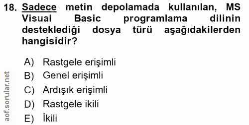 Soru 18