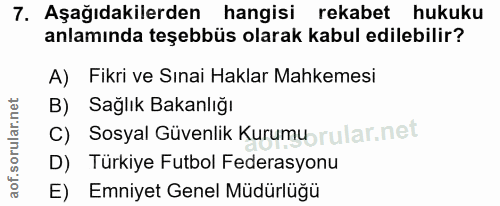 Soru 7