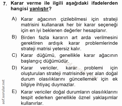 Soru 7