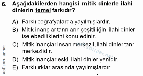 Soru 6