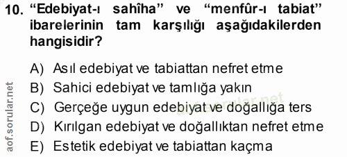 Soru 10