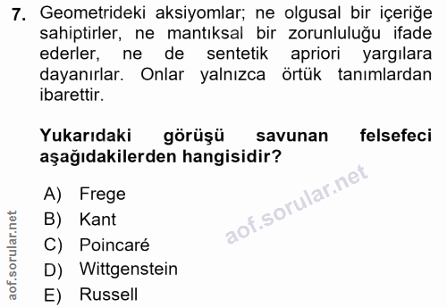 Soru 7