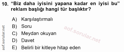 Soru 10