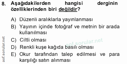 Soru 8