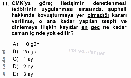 Soru 11