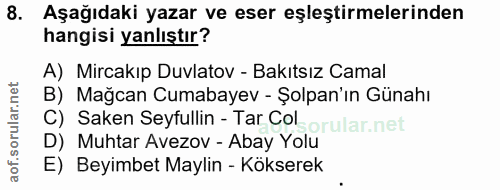 Soru 8