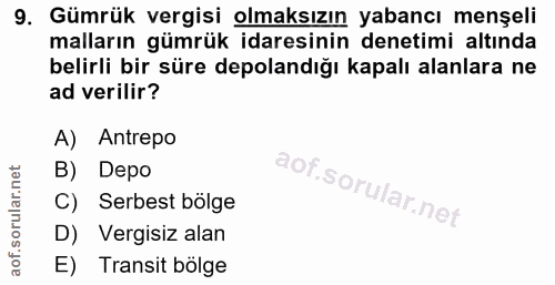 Soru 9