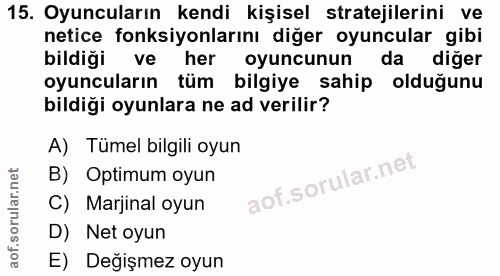 Soru 15