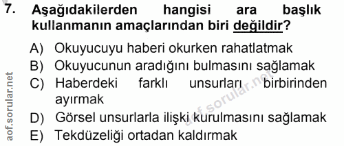 Soru 7