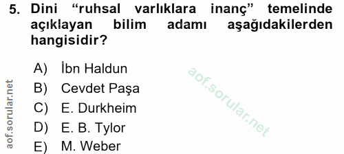 Soru 5