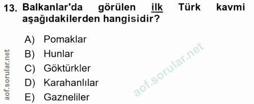 Soru 13