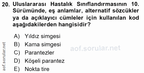Soru 20