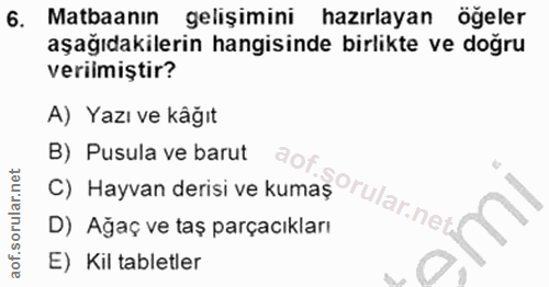 Soru 6