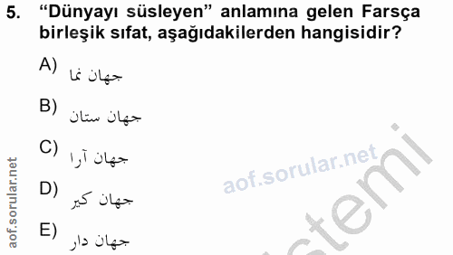 Soru 5