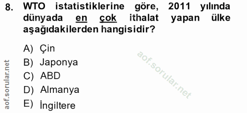 Soru 8