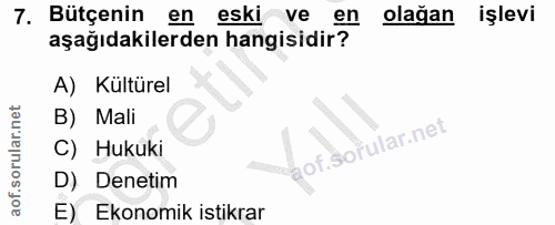 Soru 7