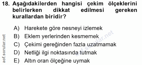 Soru 18