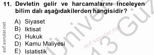Soru 11